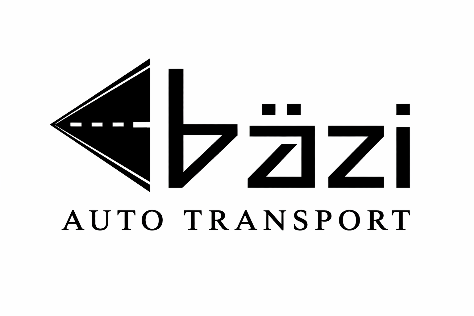 Bäzi Auto Transport logo design